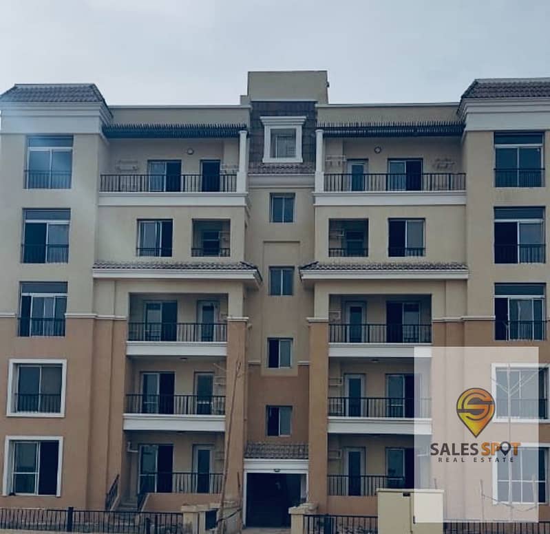 80-meter studio for sale with a 42% discount and 8-year installments in Sarai Compound, directly in front of Madinaty and Shorouk - from MNHD 16