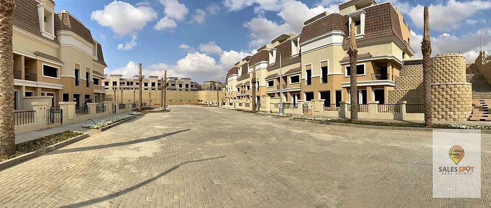 At the lowest price, a studio for sale in Sarai Compound, from Madinaty, MNHD, with installments over 8 years and a 42% discount on cash 12