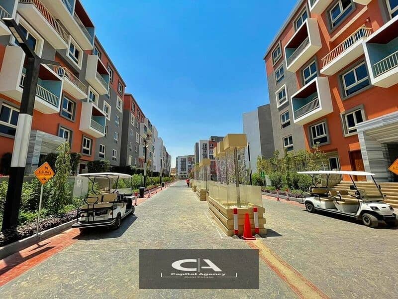 Apartment 185 meters, immediate receipt, fully finished, in Amorada Compound in the heart of the Fifth Settlement - Prime Location | 4