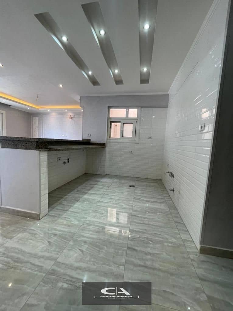 Apartment for immediate receipt, fully finished, with air conditioners and kitchen, in Amorada Compound In the heart of New Cairo-  last unit 15