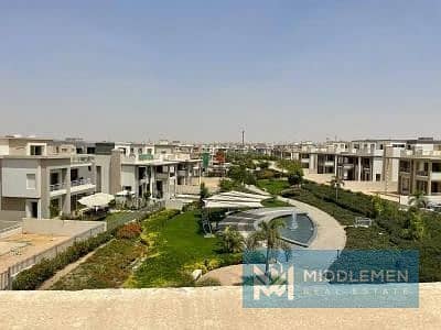 twin house 310 m land 355m prime location ba7ary and direct view on landscape cfc 6