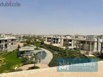 twin house 310 m land 355m prime location ba7ary and direct view on landscape cfc 7