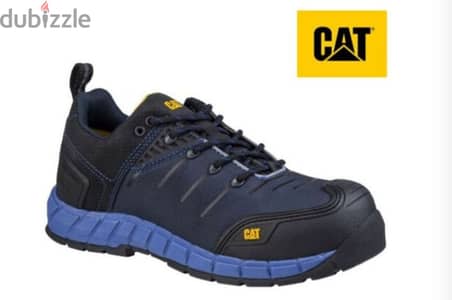 جزمه سيفتي Caterpillar CAT Byway S1P Blue Safety Shoes .