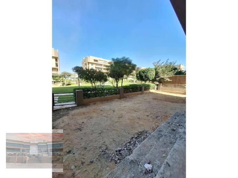 Ground apt with private garden for sale in The Square New Cairo, Ready to move, Semi finished,3 bedrooms 3