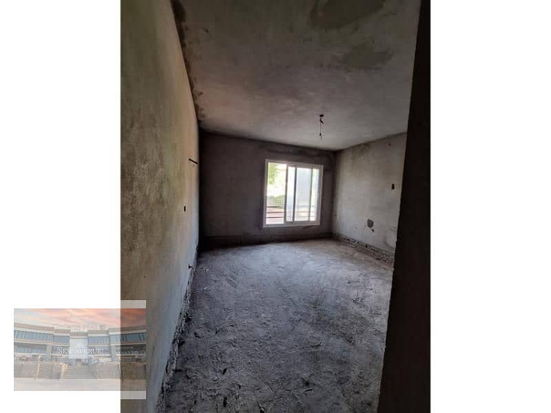 Ground apt with private garden for sale in The Square New Cairo, Ready to move, Semi finished,3 bedrooms 4