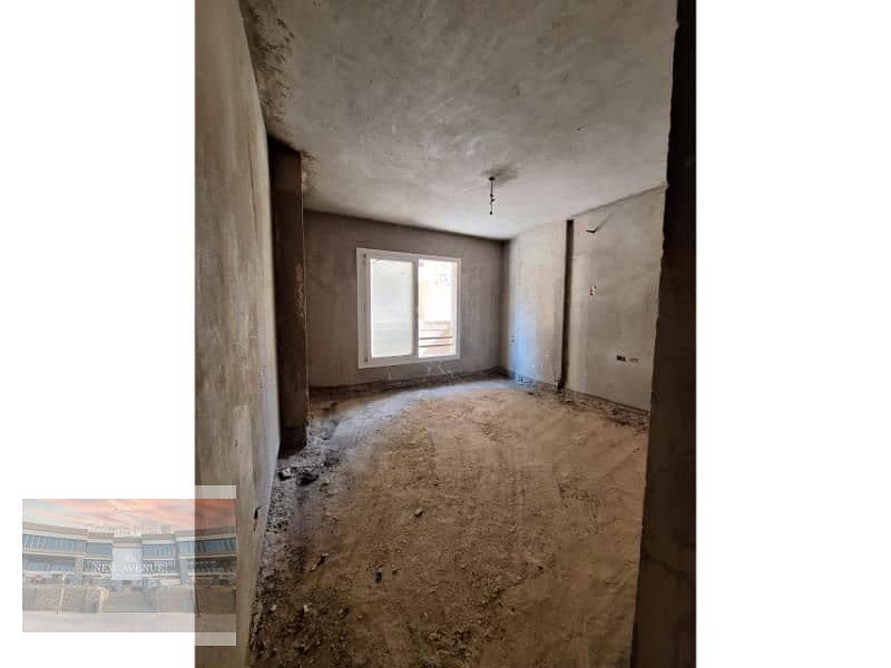 Ground apt with private garden for sale in The Square New Cairo, Ready to move, Semi finished,3 bedrooms 9