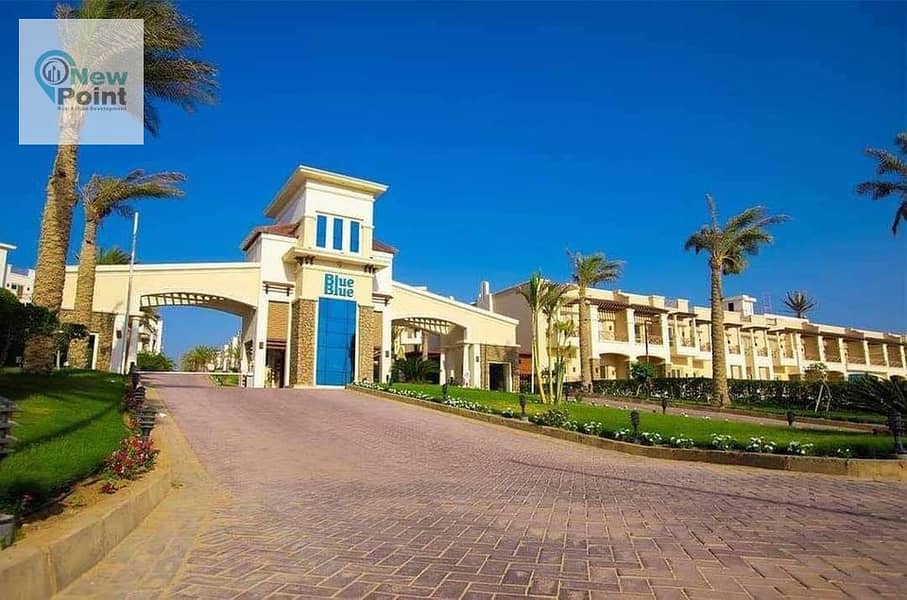 لفترة محدوده شاليه للبيع متشطب بالكامل واستلام فوري sea view بسعر مميز جدا | قرية بلو بلو السخنة 4