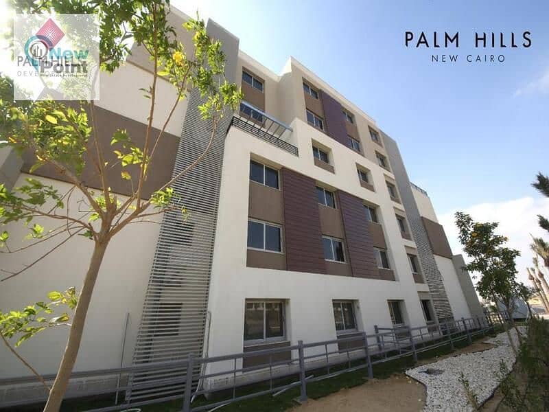 A fully finished apartment in the heart of New Cairo in Palm Hills New Cairo Compound 4