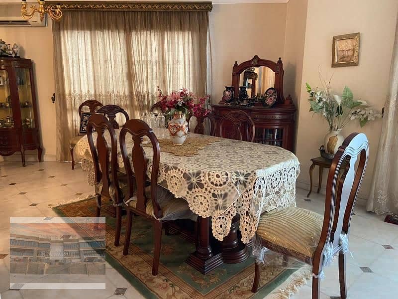 Fully finished apartment for sale in Mohandesin, fully furnished, Unit is sold with electronic devices and Acs 3