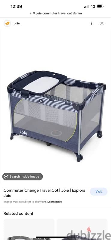 Joie Travel crib 1