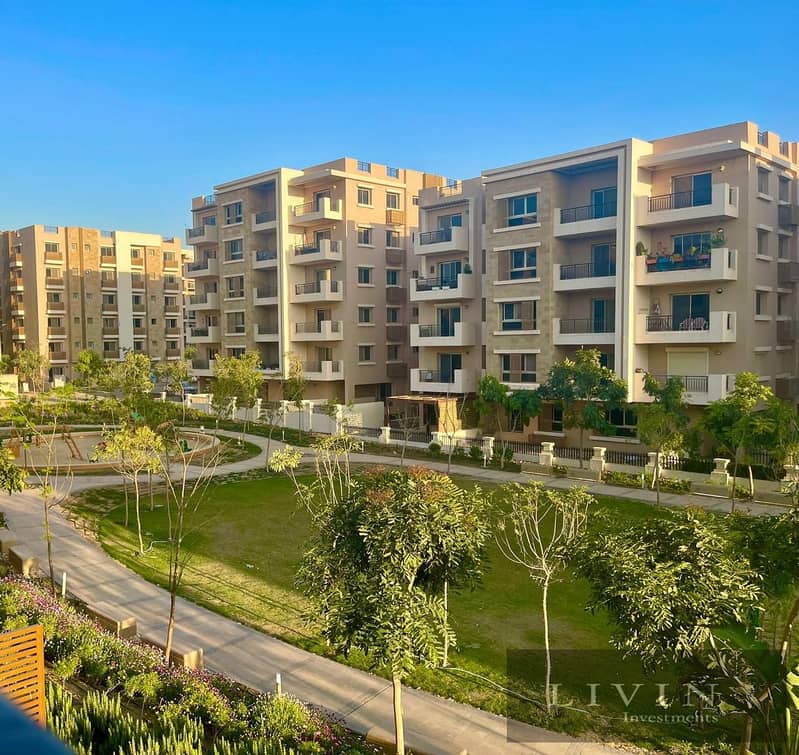 Garden Villa (Duplex) area 207m 4bed + garden view directly on the landscape in Taj City Compound, New Cairo, in front of Cairo International Airport 1