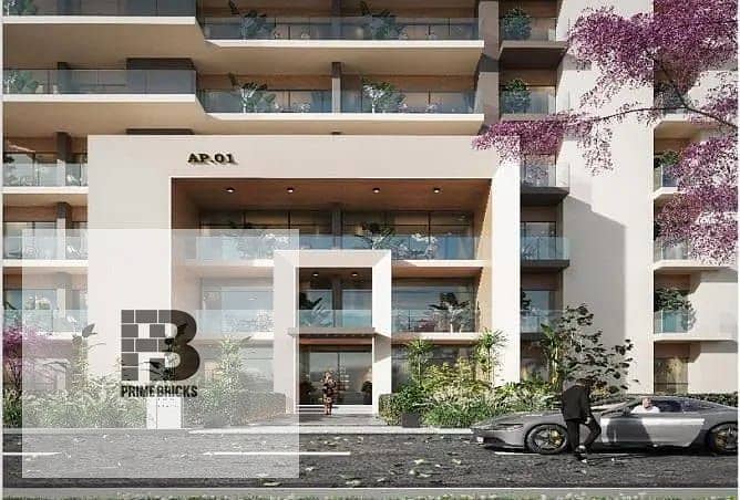 For sale with a 10% down payment: 120 square meter apartment in City Oval, R8 in the heart of the New Administrative Capital, near the Green River 13