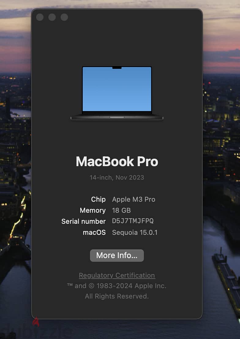 Macbook M3 Pro 14-inch 4