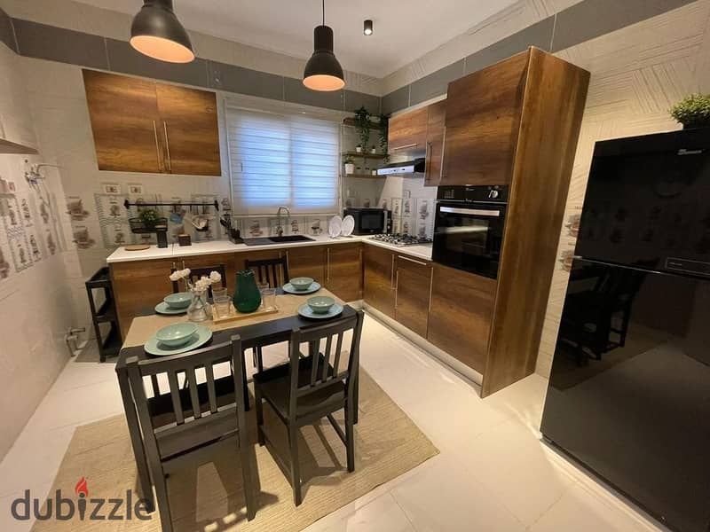 Apartment for sale (ready for inspection) fully finished in Al Maqsad Compound by City Edge and the Housing and Development Bank 7