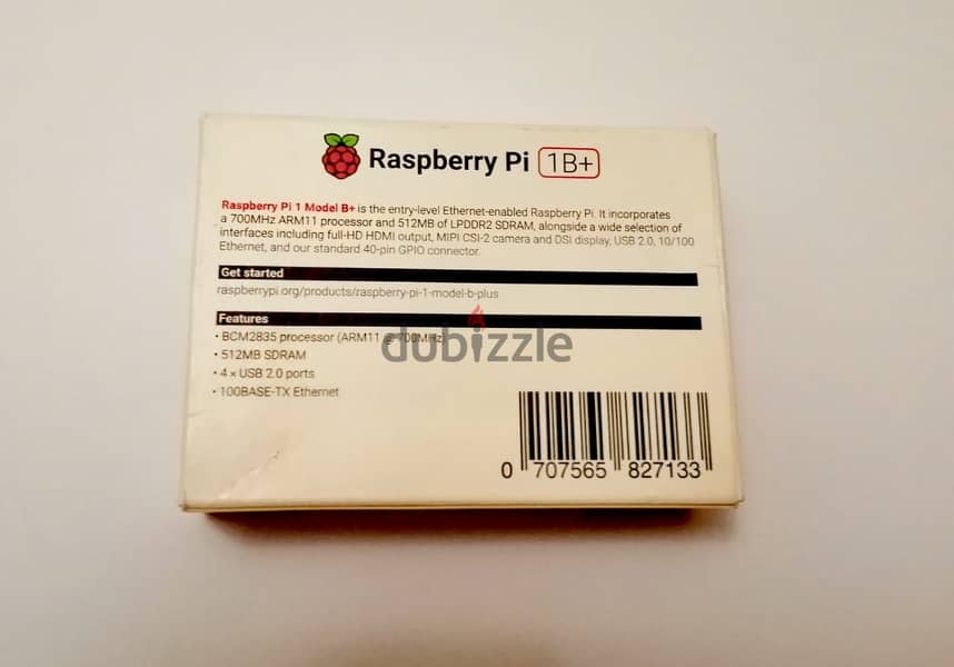 Raspberry Pi 1 Model B+ استعمال 3 سعات 4