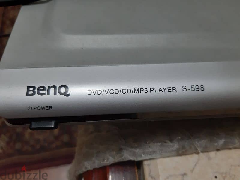 benq DVD/VCD/CD/MP3 player S-598 دي في دي 1