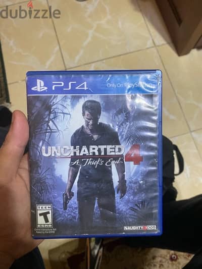 uncharted 4 للبيع