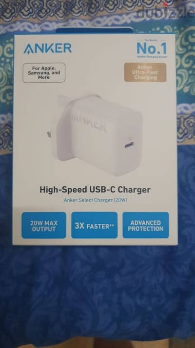 شاحن انكر ٢٠ وات anker charger 20w