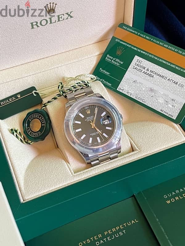 ROLEX DATEJUST 41 2016 3