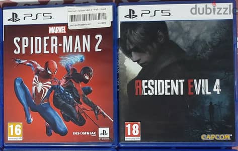 Spider man 2 & resident evil 4