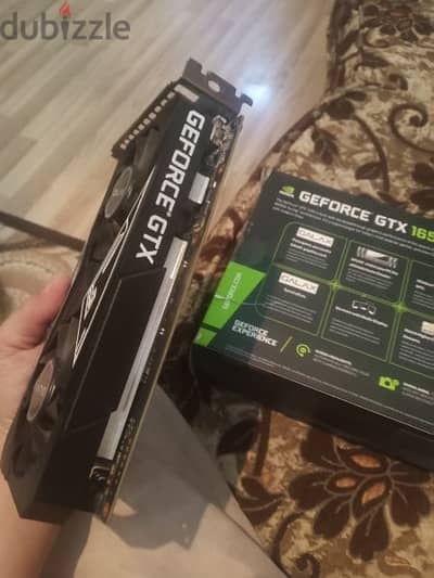 كارت شاشة ممتاز شخصي نيفيديا GTX 1650 4giga  DDR 6