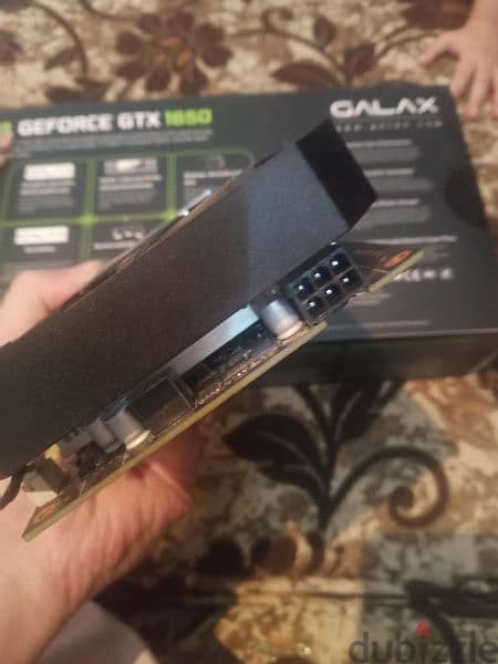 كارت شاشة ممتاز شخصي نيفيديا GTX 1650 4giga  DDR 6 2