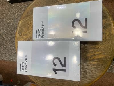 OPPO Reno 12 F 5G dual sim 256/12G Green جديد متبرشم