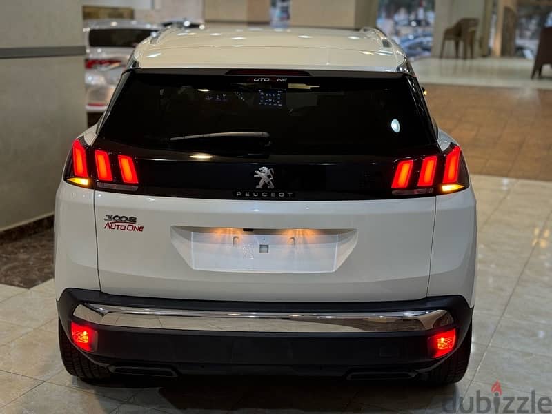 PEUGEOT  3008 ALLURE PACK 2019 WAKEL  KM 21000 فابريكه صيانات 19