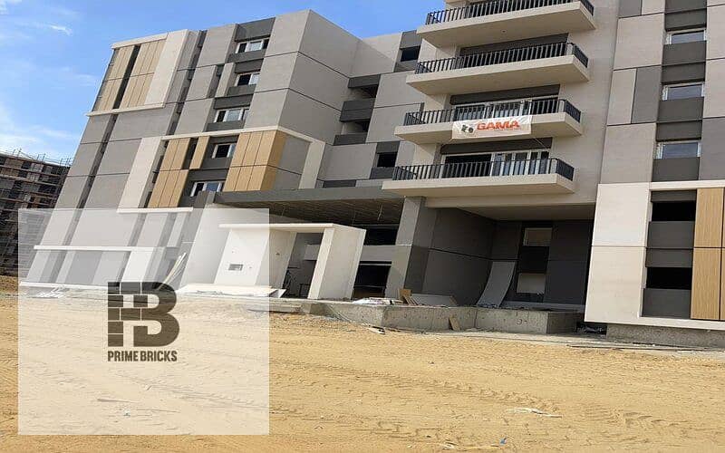 apartment 130 square meter  with a 5% down payment in Haptown Hassan Allam, Mostakbal City,  near Mountain View Aliva 3