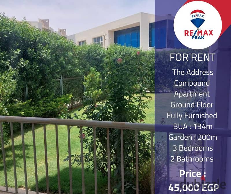 The Address Compound  Apartment  For Rent   134m 0