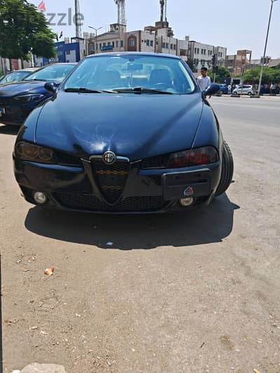 الفا روميو 156 v6 2500 cc اتوماتيك موديل 2003 face lift