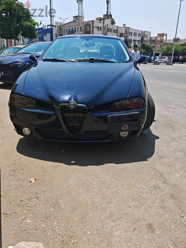 الفا روميو 156 v6 2500 cc اتوماتيك موديل 2003 face lift 0