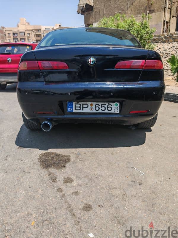 الفا روميو 156 v6 2500 cc اتوماتيك موديل 2003 face lift 2