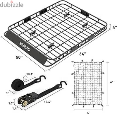 Aluminium Roof Rack ( Basket )