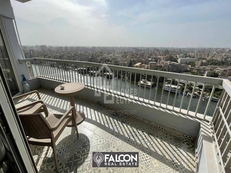 Hotel Apartment 430m For Sale Panoramic view Fully Finished Ready To Move In Nile Pearl By Hilton 11