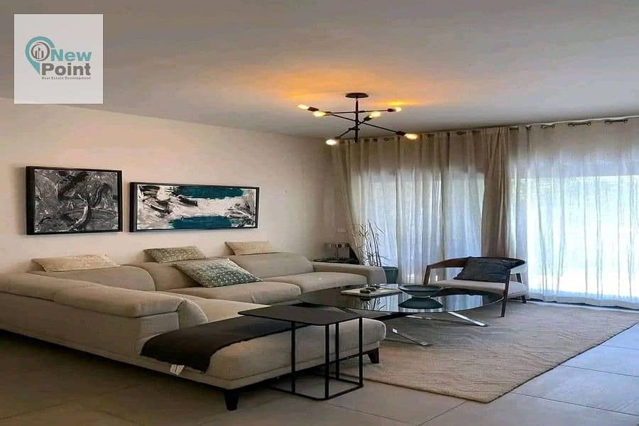 Fully finished 3-bedroom apartment with a down payment of 363,000 in the most distinguished phase of Al Burouj Compound 5