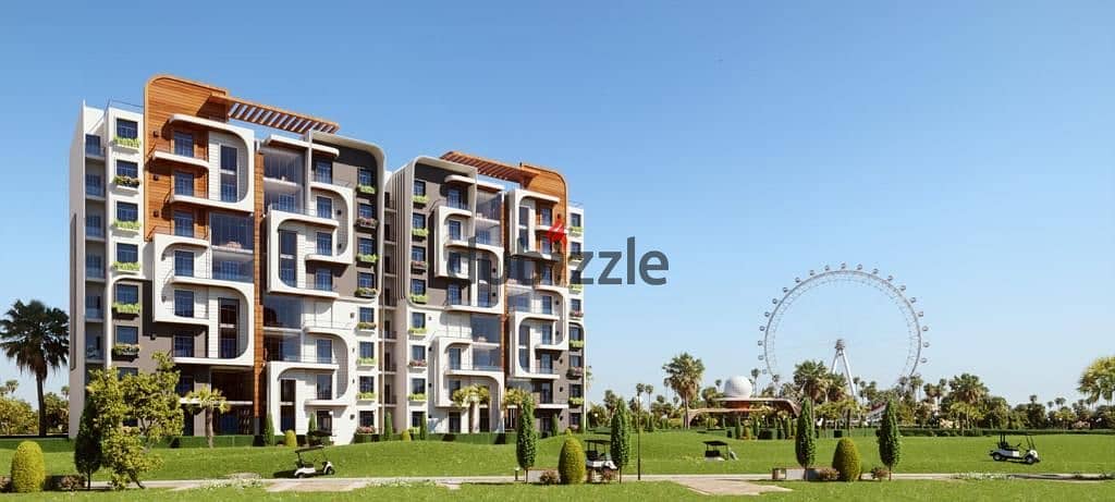 Apartment for sale with an open view of the landscape and water features in Soly Golf, the Administrative Capital, and installments over 10 years 1