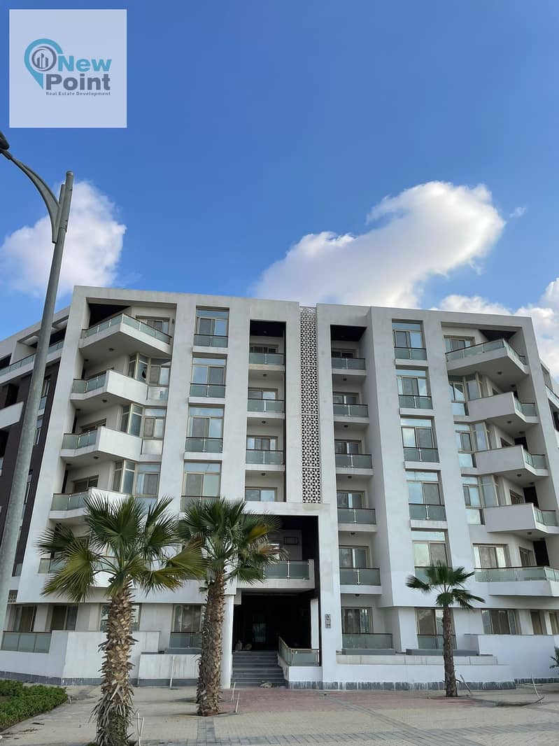 In installments over 10 years, receive your apartment immediately, fully finished, with a down payment of only 5% in Al Maqsad Compound, the New Admin 6