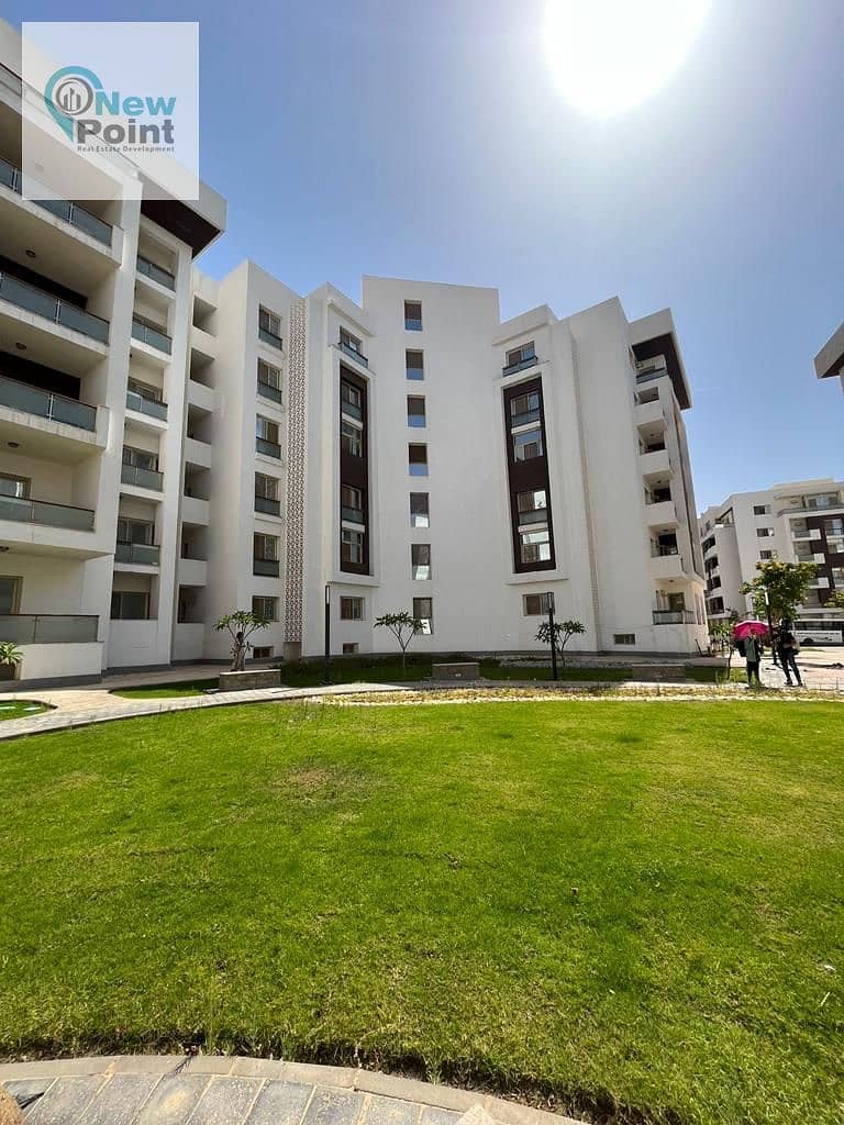 In installments over 10 years, receive your apartment immediately, fully finished, with a down payment of only 5% in Al Maqsad Compound, the New Admin 7