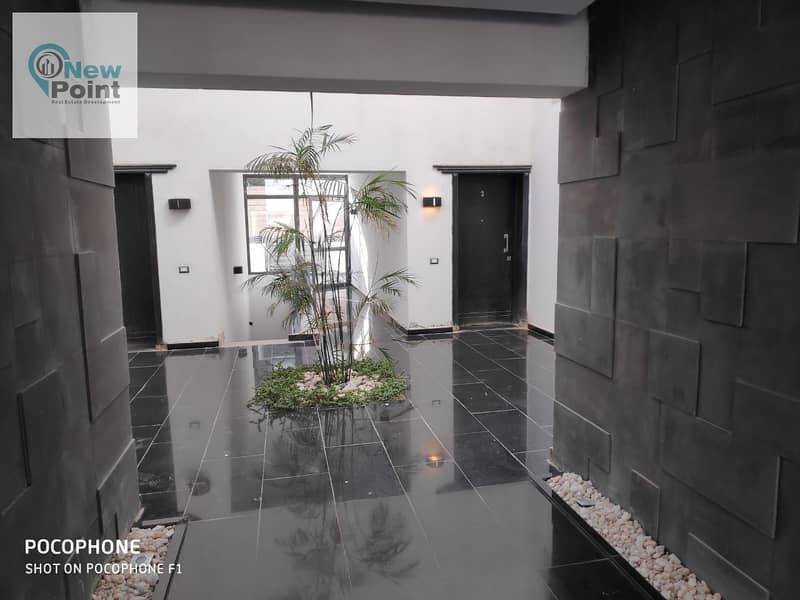 Apartment for sale near Heliopolis and Nasr City, directly in front of Cairo International Airport Taj City 9