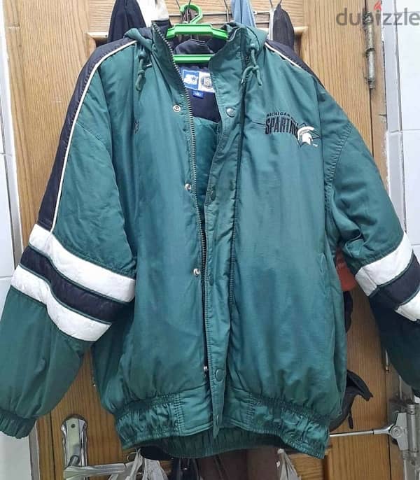 Vintage 90s Michigan State Spartans NCAA Starter 1