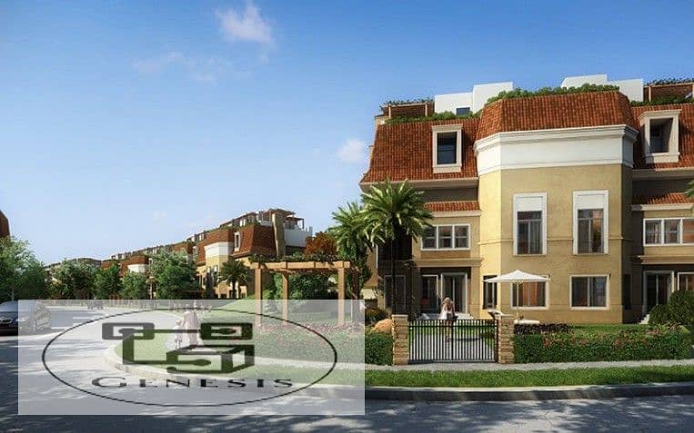 Apartment 205m for sale in Sarai Compound New Cairo in installments 10