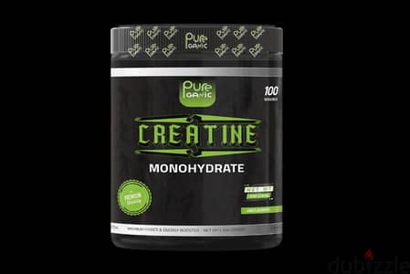 pureganic Creatine Monohydrate 100 serve ( 3gm per serve)