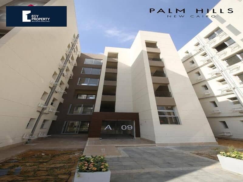 At the old price,finished apartment in the Palm Hills Compound, New Cairo, with installments under market price 10