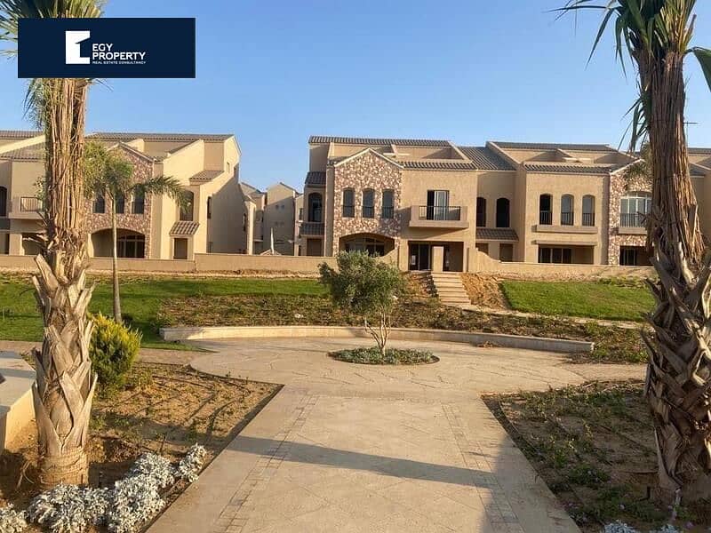 Without down payment,Villa  in At East Compound by Al Ahly Sabbour for a very limited period,installments over 10 years 9