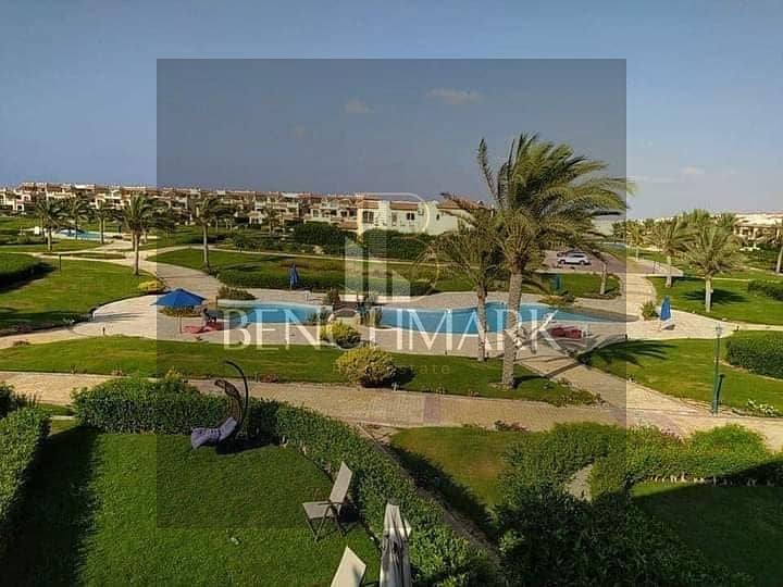 Villa 180m for sale in La Vista 6 Village Ain Sokhna full sea view cash or installments wall within wall with porto next to Topaz 3