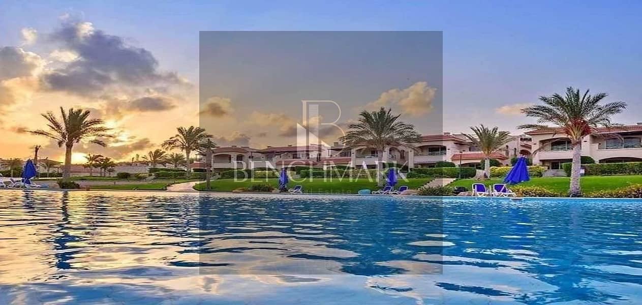 Villa 180m for sale in La Vista 6 Village Ain Sokhna full sea view cash or installments wall within wall with porto next to Topaz 12