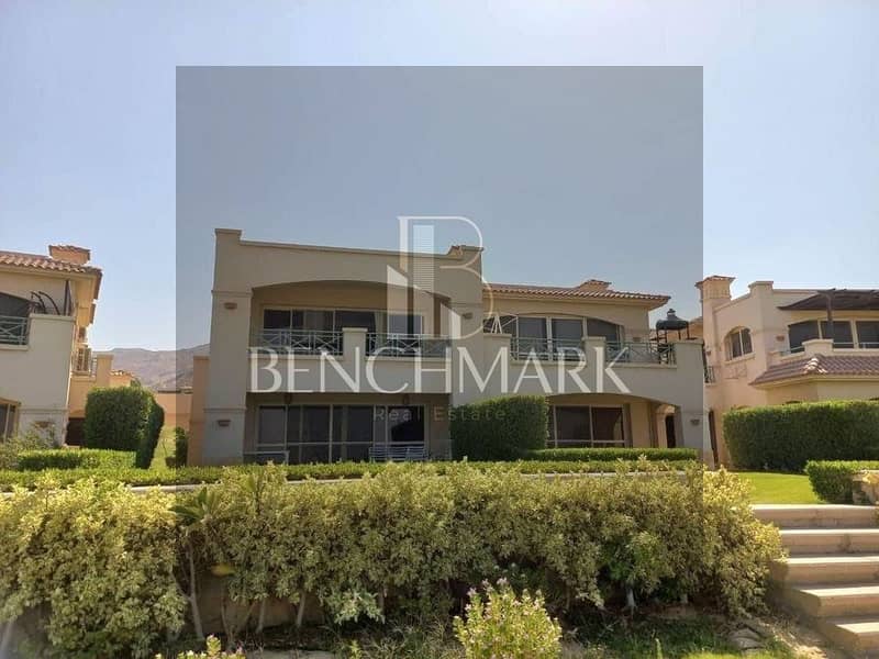 Villa 180m for sale in La Vista 6 Village Ain Sokhna full sea view cash or installments wall within wall with porto next to Topaz 13