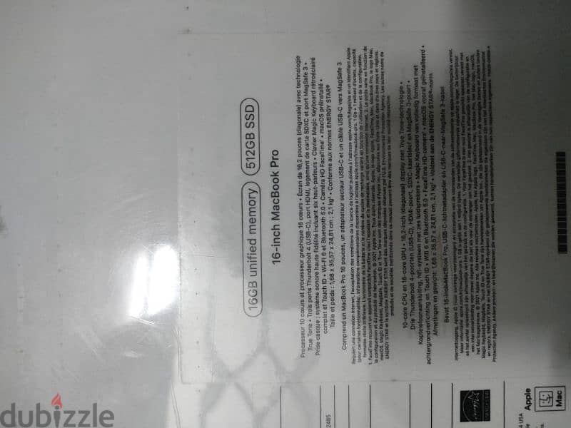 MacBook Pro M1 pro 16 inch Sealed 2