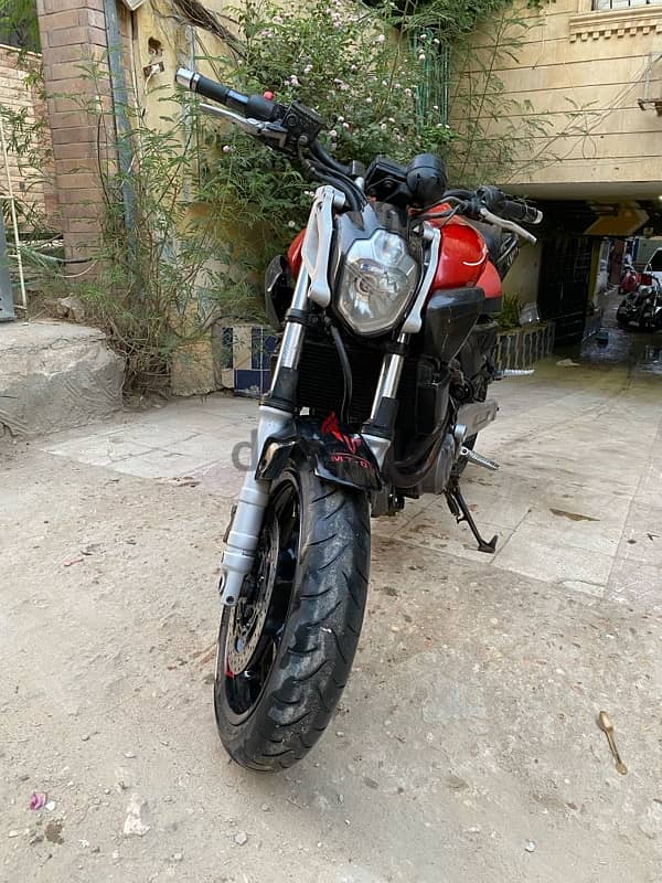 Yamaha mt-03 model 2007 2